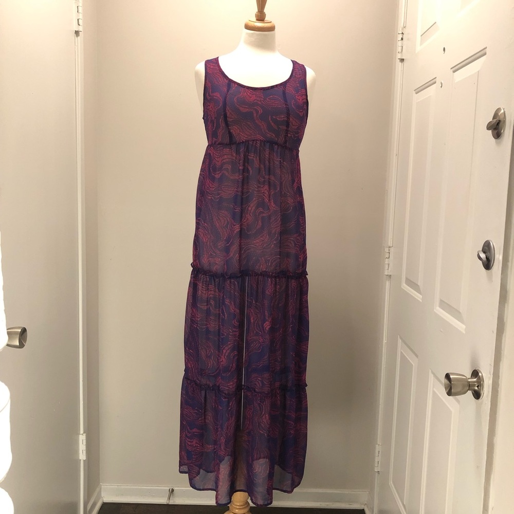 Sheer Maxi Dress